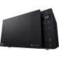 LG MH6535GIS Mikrobølgeovn Over komfuret 1000W 25l Sort